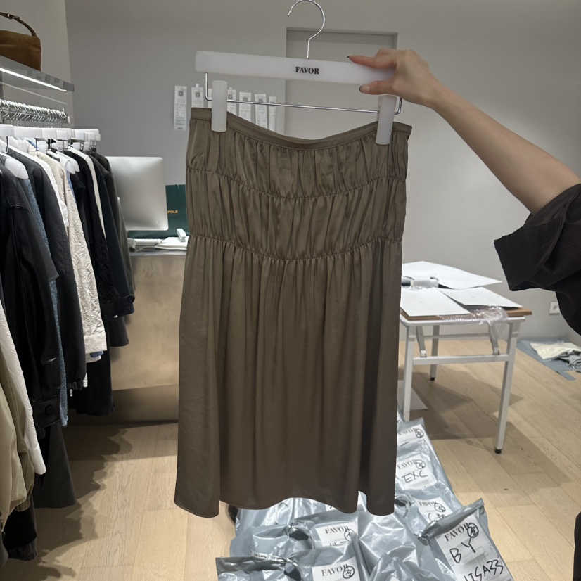 FAVOR-P韓國直郵女裝新品真品時尚推薦休閑半身裙中短裙FAVOR-P半身裙/中短裙圖色3