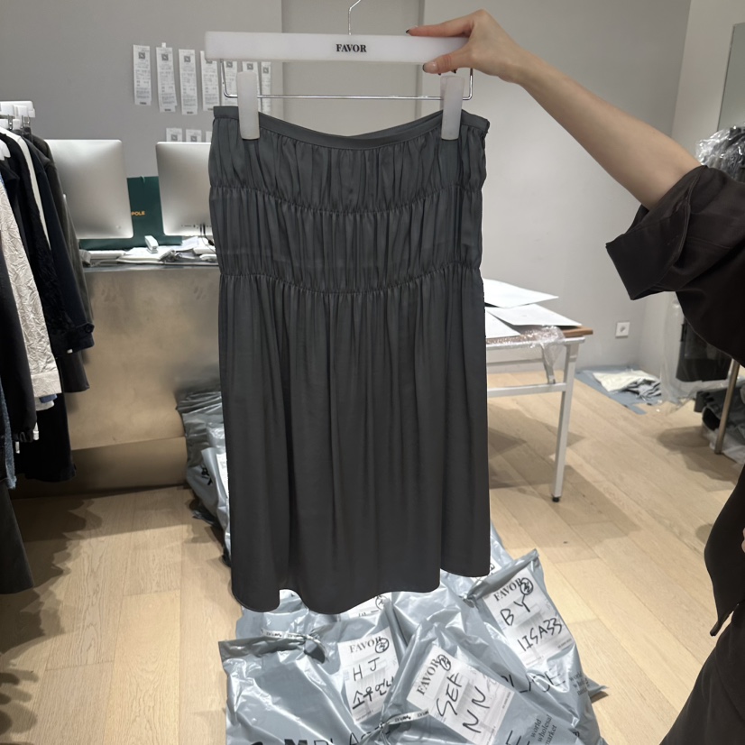 FAVOR-P韓國直郵女裝新品真品時尚推薦休閑半身裙中短裙FAVOR-P半身裙/中短裙圖色4