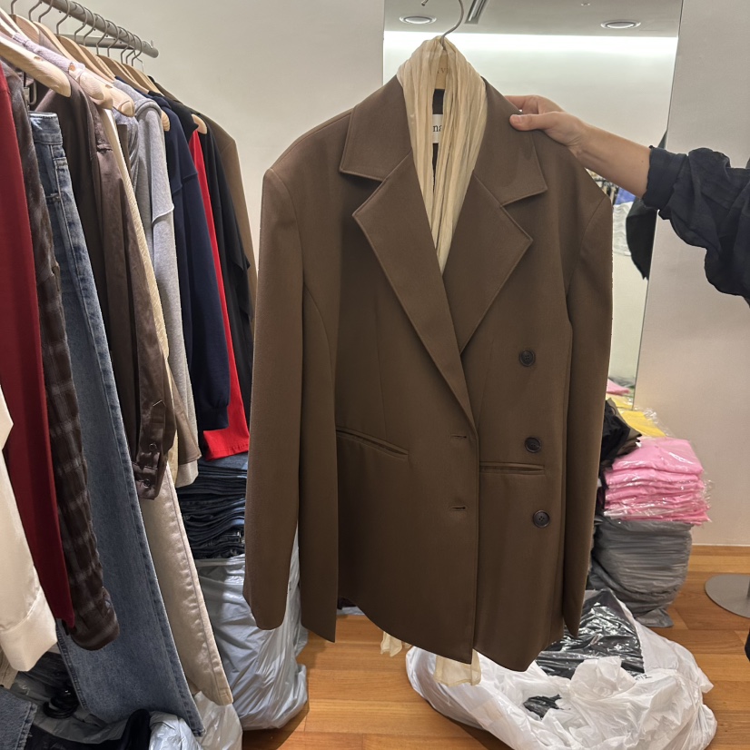 NAVE東大門代購女士新品推薦熱賣真品時尚西裝西服不含圍巾NAVE西裝/西服圖色2