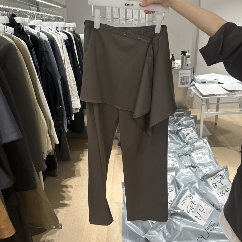 FAVOR-P東大門代購女裝新品休閑推薦時尚熱賣真品人氣裙褲FAVOR-P裙褲圖色1