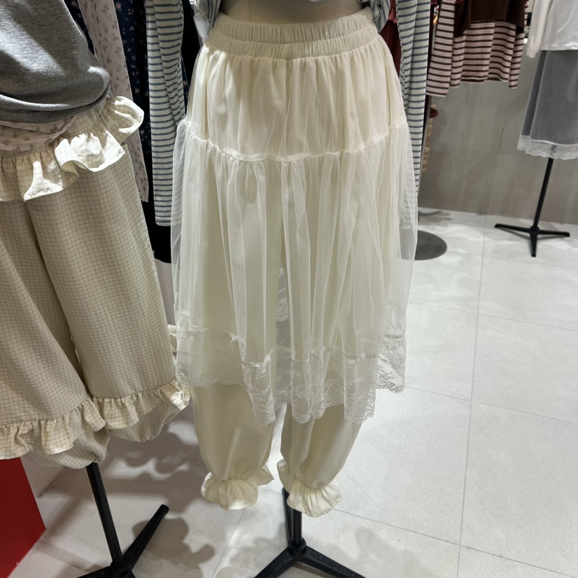 MINI UNNI韓國代購女士新品時尚熱賣人氣休閑裙褲假兩件MINI UNNI裙褲圖色1