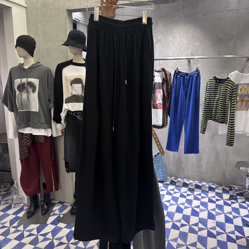 AMOUR東大門代購女裝新款休閑真品熱賣時尚休閑褲不含腰帶AMOUR休閑褲圖色2