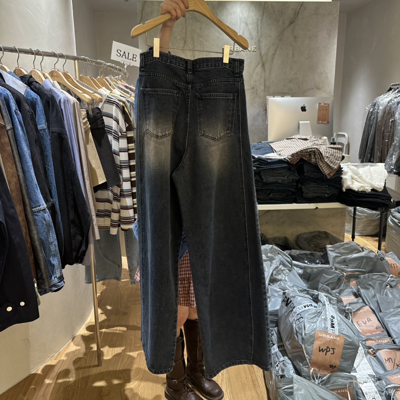 URBANE-P東大門代購女士新品推薦休閑人氣真品熱賣牛仔褲URBANE-P牛仔褲