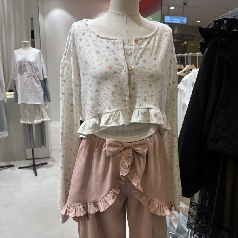 MINI UNNI東大門實拍女裝新款人氣休閑職業熱賣推薦開衫MINI UNNI開衫圖色1