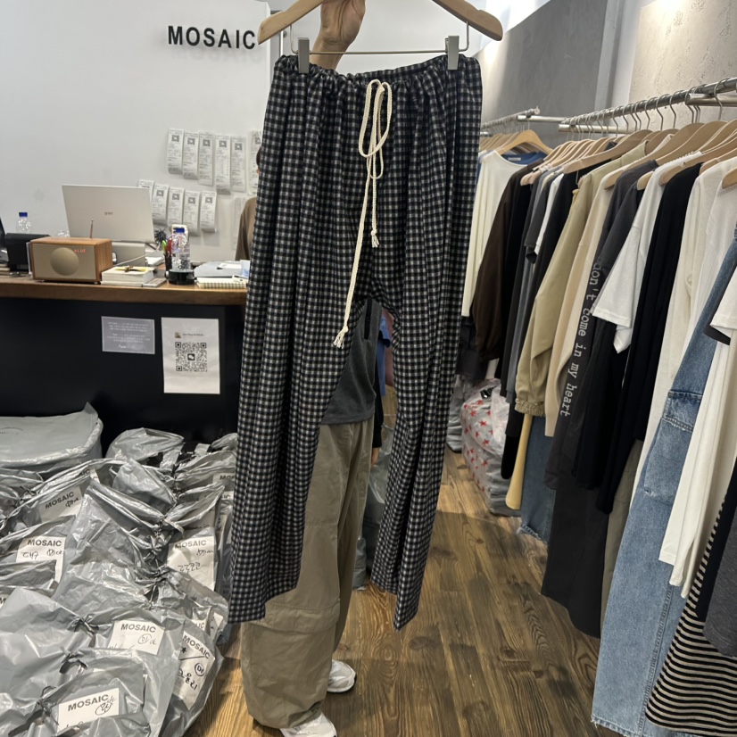 MOSAIC韓國直郵女士新品休閑時尚熱賣人氣真品推薦休閑褲MOSAIC休閑褲圖色1黑色