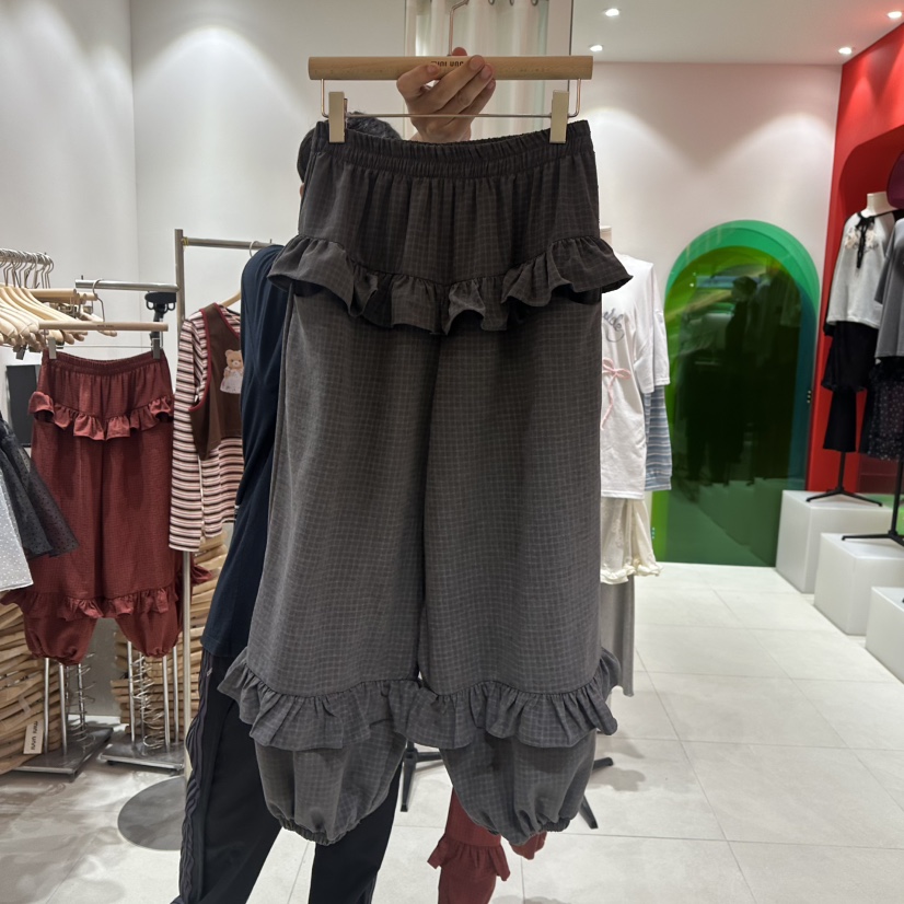 MINI UNNI韓國直郵女裝新款時尚休閑真品熱賣推薦休閑褲MINI UNNI休閑褲圖色2
