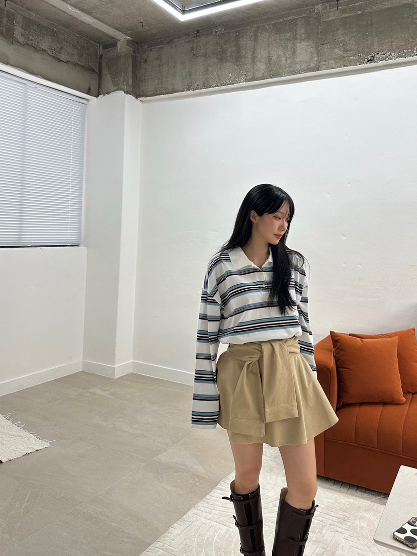 URBANE-P韓國代購女士新款休閑熱賣推薦真品時尚人氣短裙URBANE-P短裙