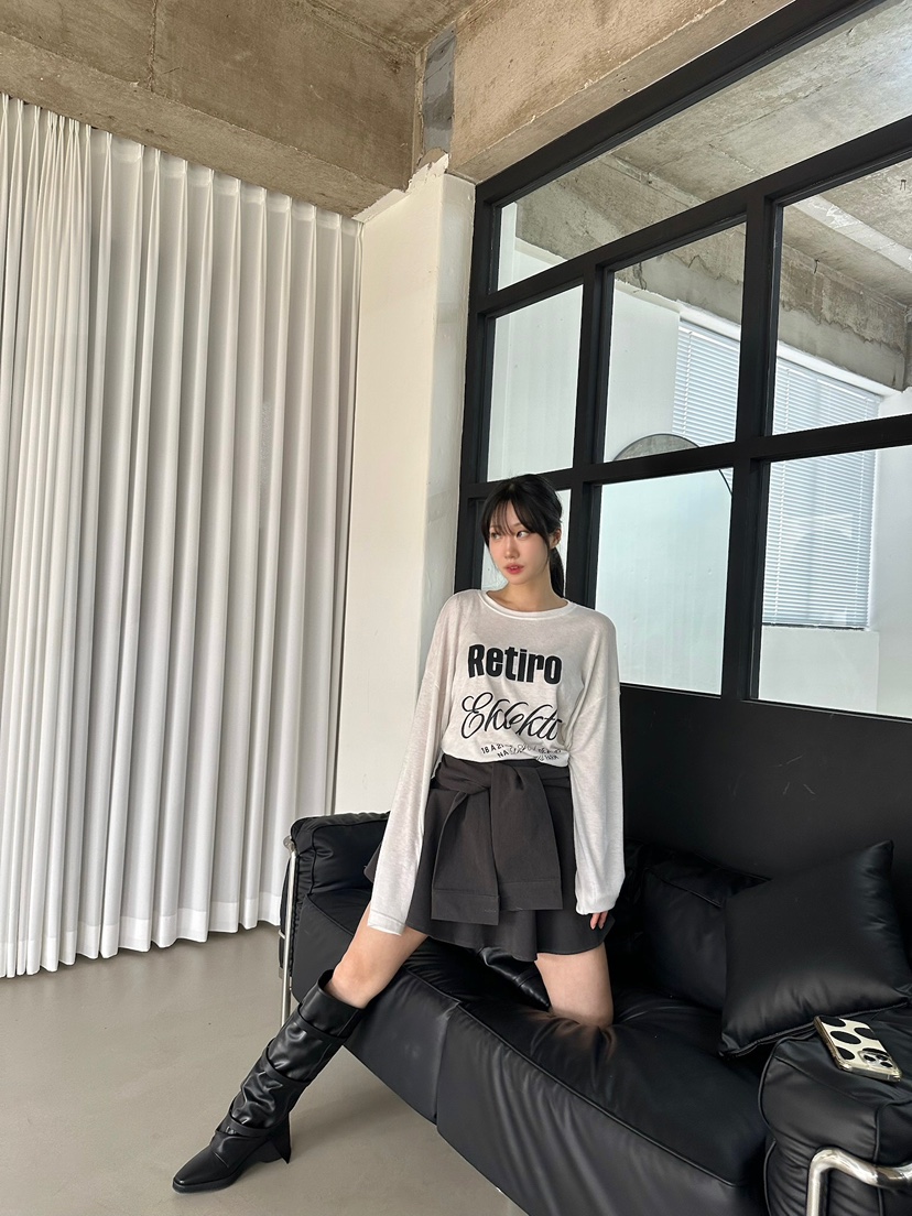 URBANE-P韓國代購女士新款休閑熱賣推薦真品時尚人氣短裙URBANE-P短裙