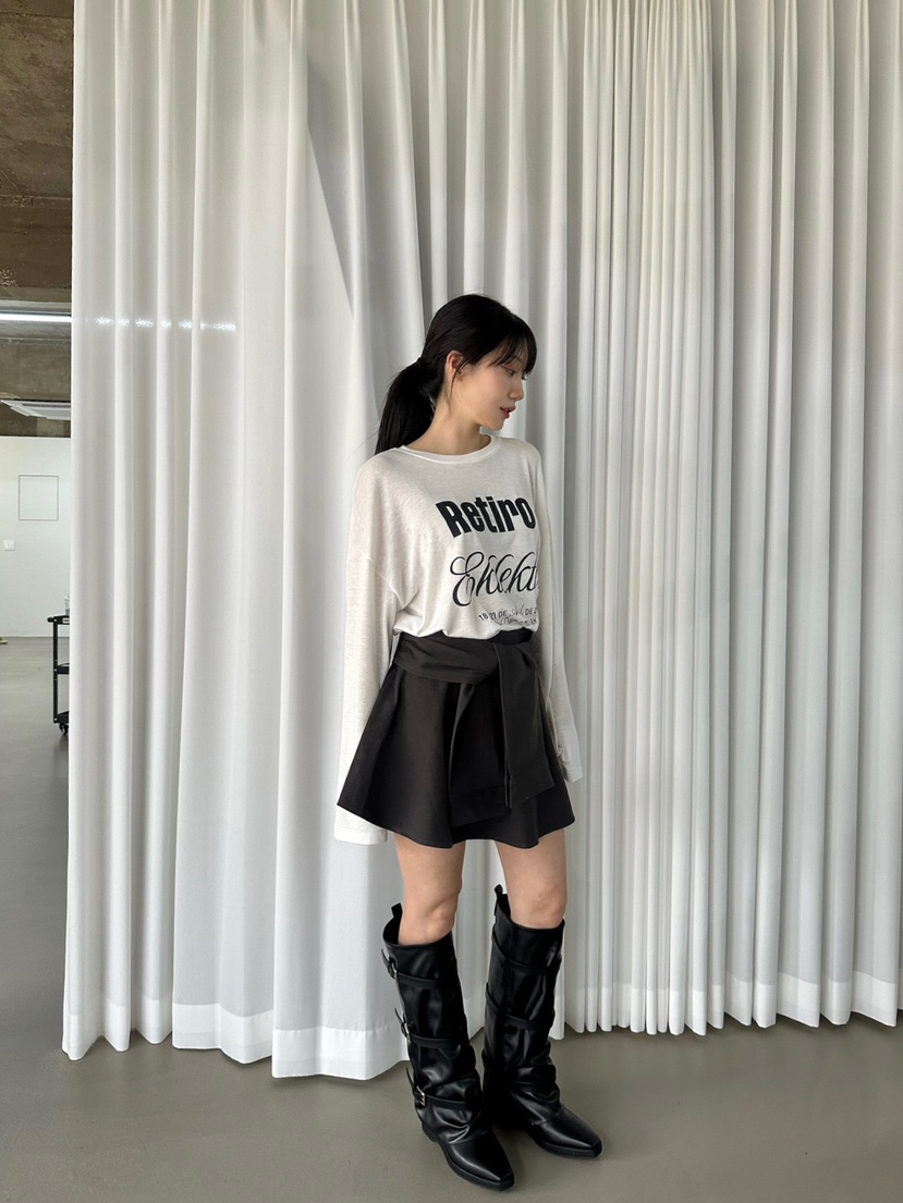 URBANE-P韓國代購女士新款休閑熱賣推薦真品時尚人氣短裙URBANE-P短裙