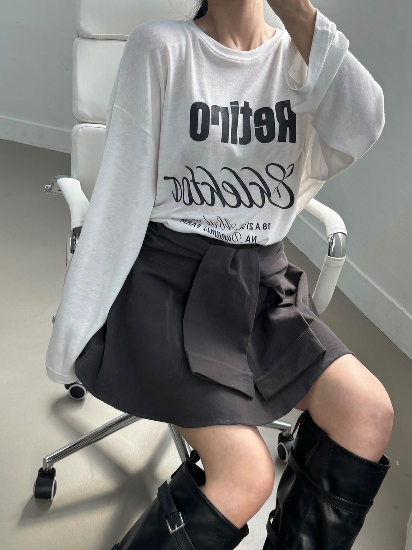 URBANE-P韓國代購女士新款休閑熱賣推薦真品時尚人氣短裙URBANE-P短裙