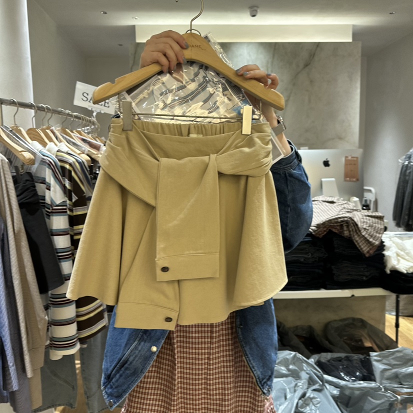 URBANE-P韓國代購女士新款休閑熱賣推薦真品時尚人氣短裙URBANE-P短裙圖色1