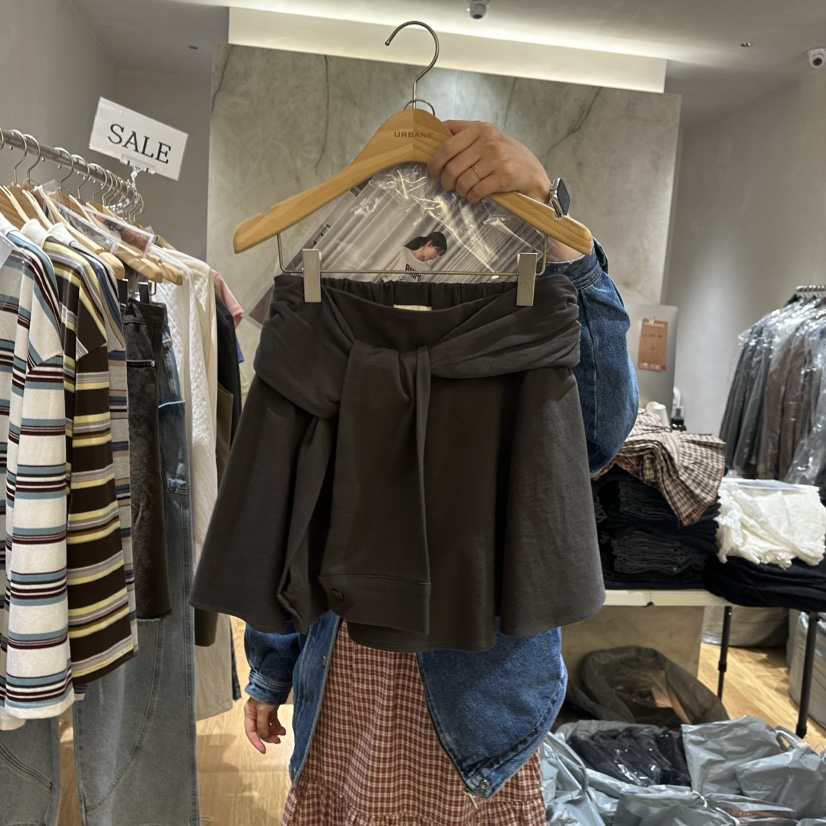 URBANE-P韓國代購女士新款休閑熱賣推薦真品時尚人氣短裙URBANE-P短裙圖色2