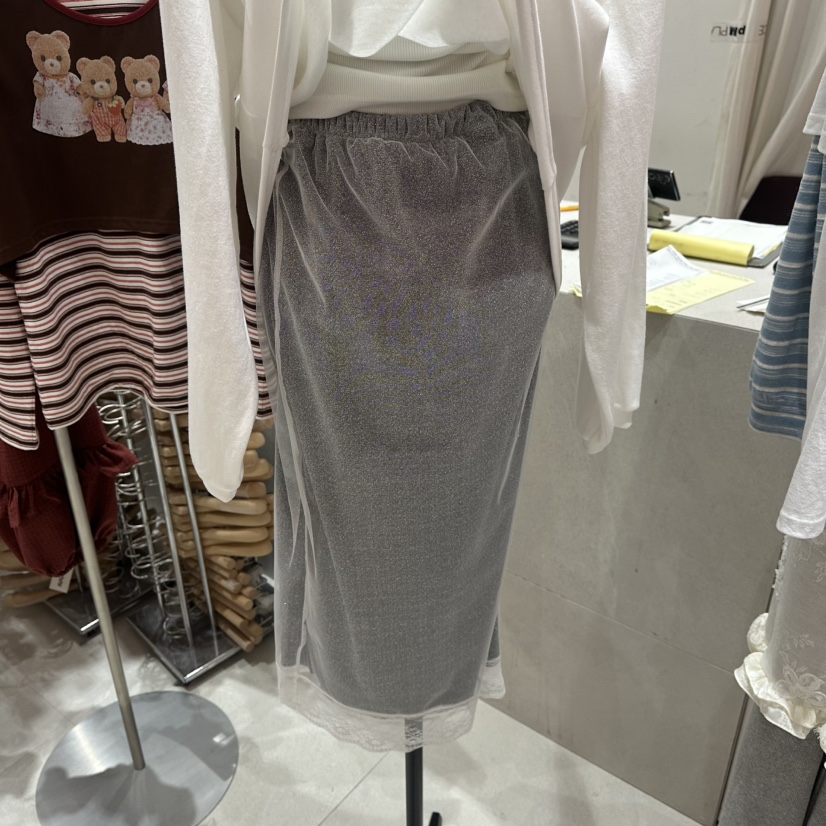 MINI UNNI東大門代購女裝新款真品職業熱賣休閑人氣長裙MINI UNNI長裙
