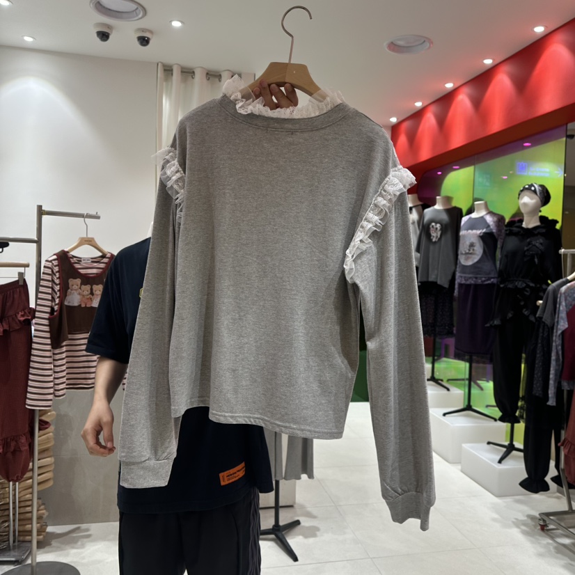 MINI UNNI東大門代購女裝新款人氣時尚真品推薦職業長袖T恤MINI UNNI長袖T恤