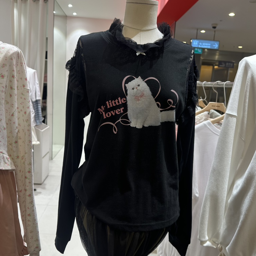 MINI UNNI東大門代購女裝新款人氣時尚真品推薦職業長袖T恤MINI UNNI長袖T恤圖色3