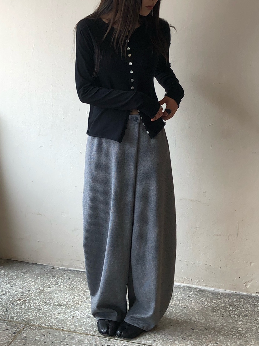 ONDO-P韓國直郵女裝新品推薦時尚真品熱賣休閑長袖T恤紐扣ONDO-P長袖T恤