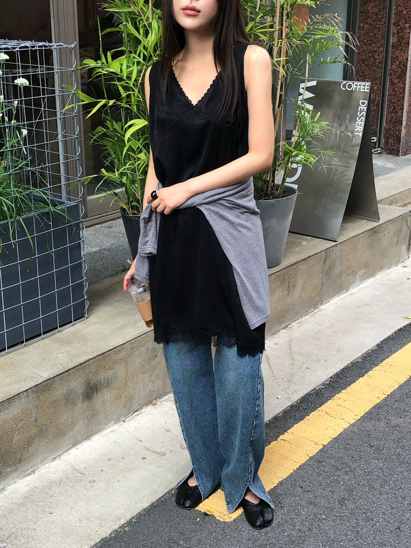 ONDO-P東大門直郵女裝新款時尚休閑推薦真品職業連衣裙蕾絲ONDO-P連衣裙