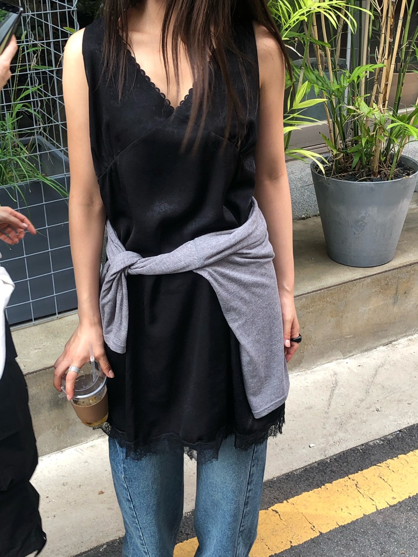 ONDO-P東大門直郵女裝新款時尚休閑推薦真品職業連衣裙蕾絲ONDO-P連衣裙