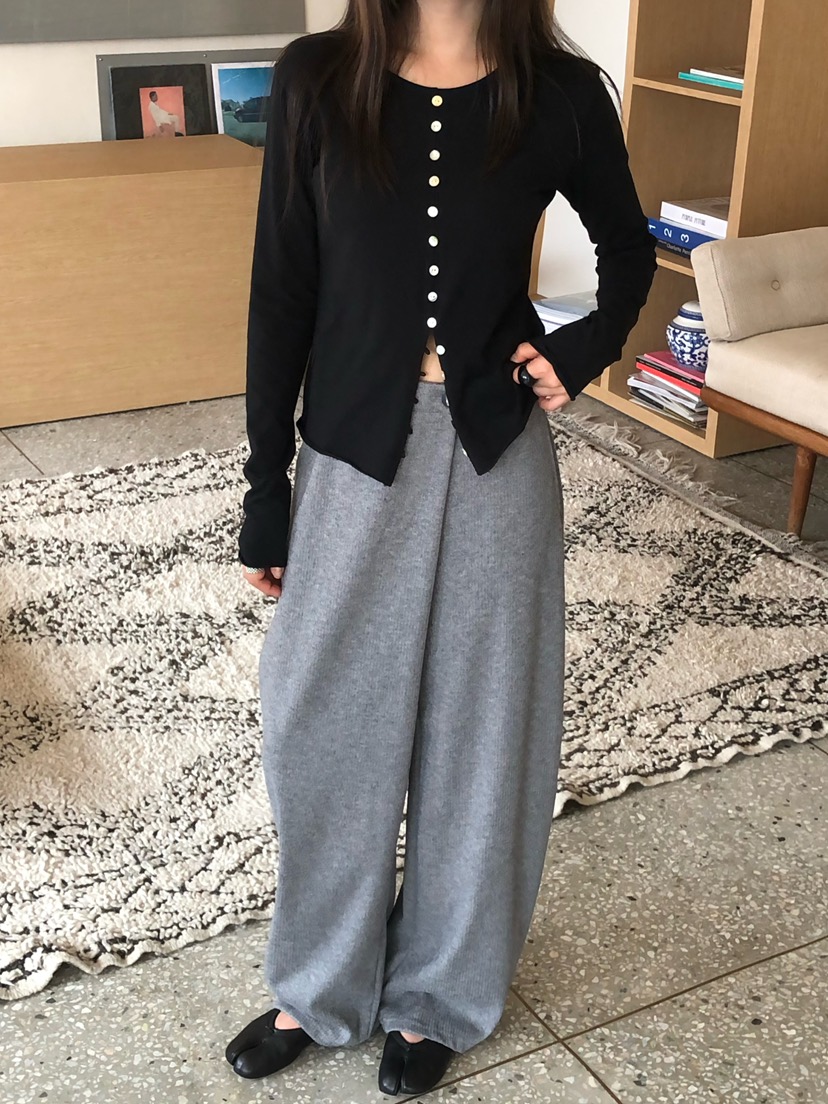 ONDO-P韓國直郵女裝新款職業熱賣真品休閑推薦休閑褲披肩ONDO-P休閑褲