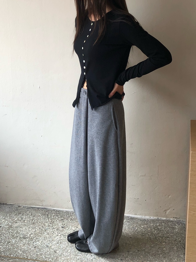 ONDO-P韓國直郵女裝新款職業熱賣真品休閑推薦休閑褲披肩ONDO-P休閑褲