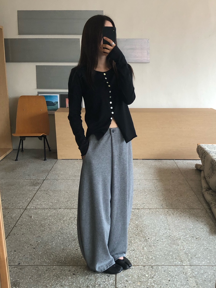 ONDO-P韓國直郵女裝新款職業熱賣真品休閑推薦休閑褲披肩ONDO-P休閑褲