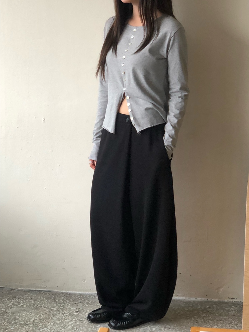 ONDO-P韓國直郵女裝新款職業熱賣真品休閑推薦休閑褲披肩ONDO-P休閑褲