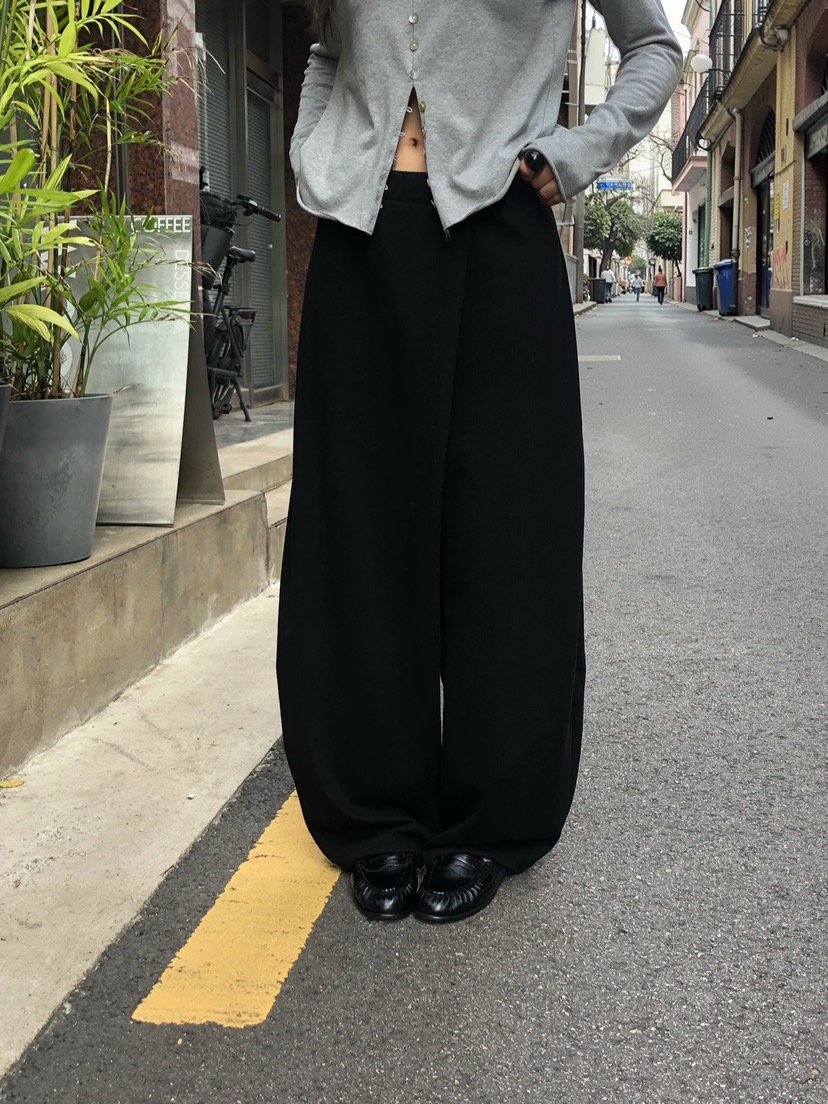 ONDO-P韓國直郵女裝新款職業熱賣真品休閑推薦休閑褲披肩ONDO-P休閑褲