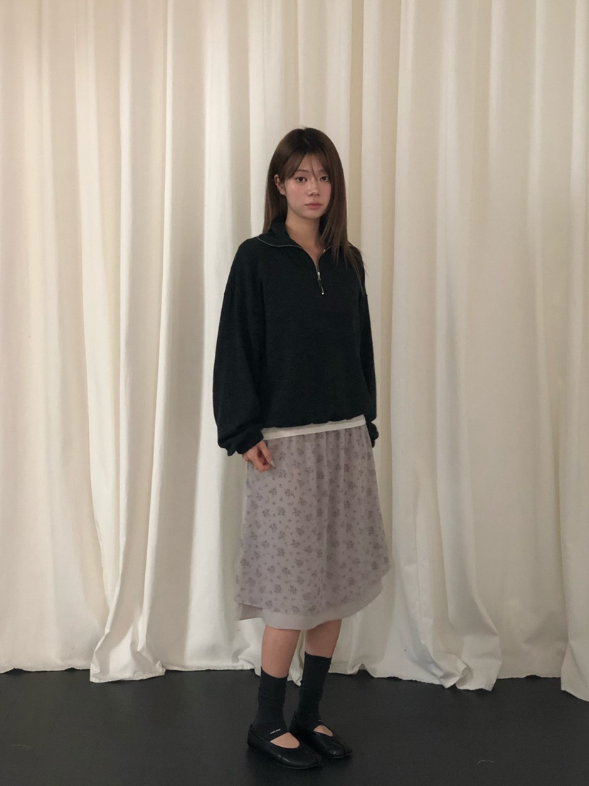 ONDO-P東大門代購女士新款推薦熱賣真品休閑職業衛衣半拉鏈ONDO-P衛衣