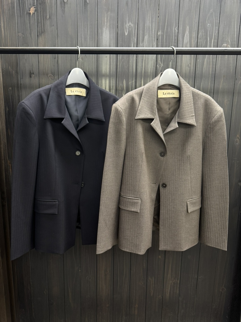 LE ETOILE東大門實拍女士新品熱賣時尚推薦西裝西服人字紋Le etoile西裝/西服