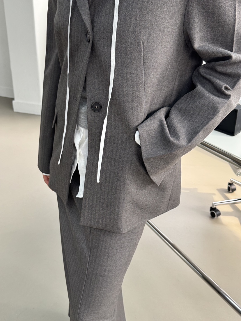 LE ETOILE東大門實拍女士新品熱賣時尚推薦西裝西服人字紋Le etoile西裝/西服