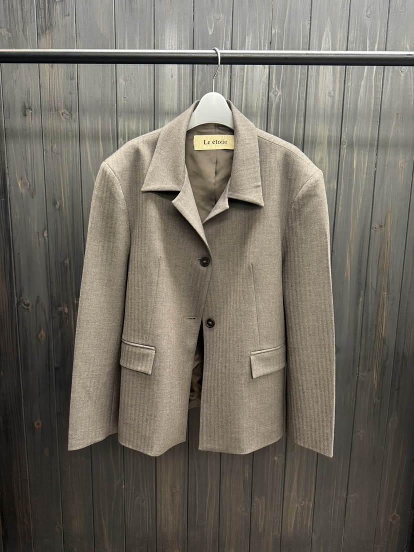 LE ETOILE東大門實拍女士新品熱賣時尚推薦西裝西服人字紋Le etoile西裝/西服圖色2