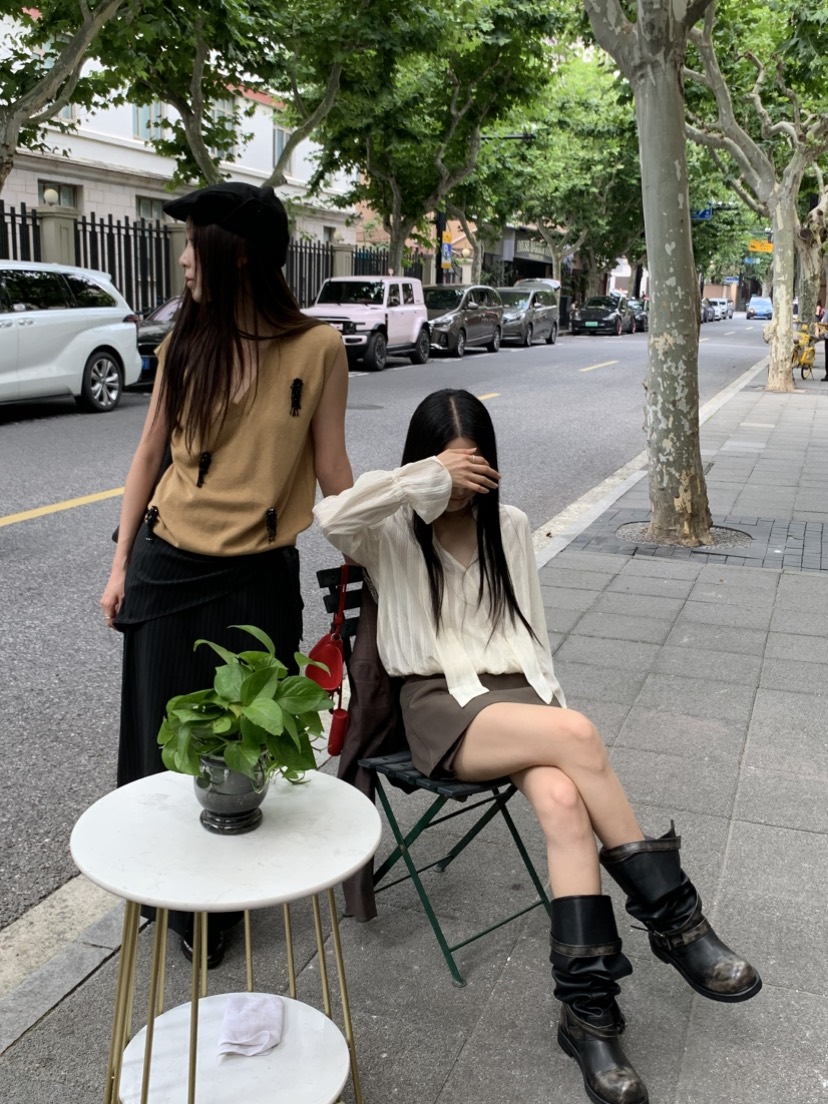 MURMUR韓國代購女士新品休閑時尚真品推薦人氣熱賣吊帶背心MURMUR吊帶/背心