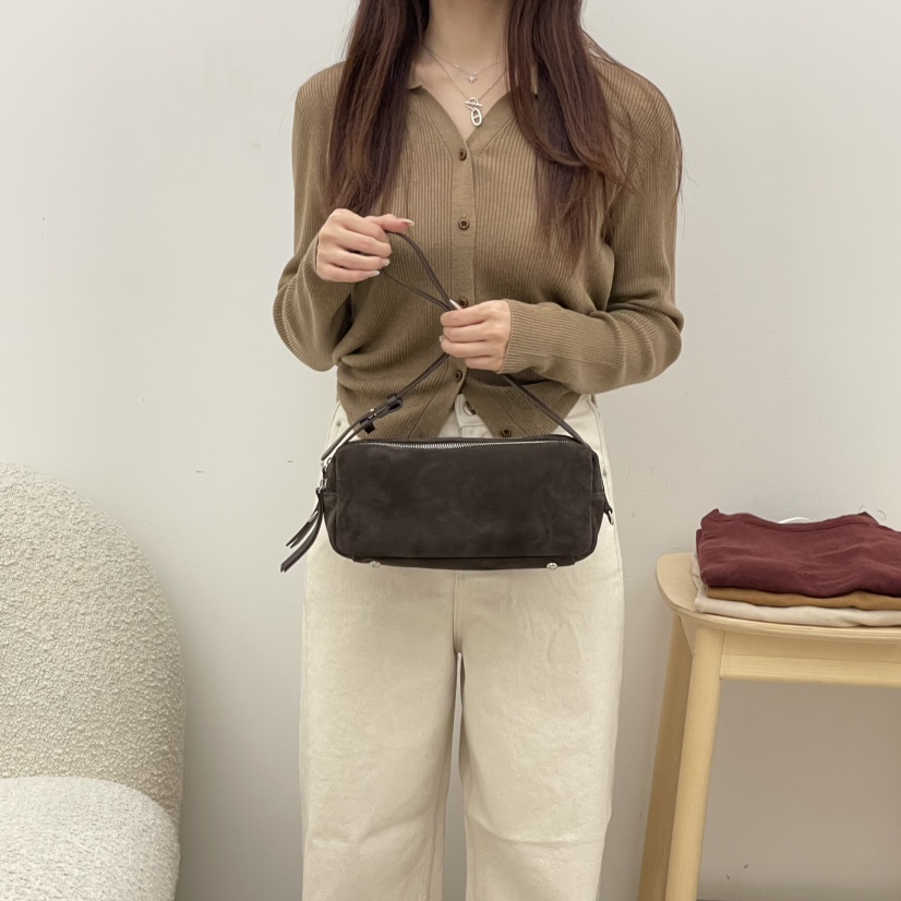 J PLACE韓國直郵女裝新品休閑推薦真品職業單肩斜跨包拉鏈J PLACE單肩/斜跨包
