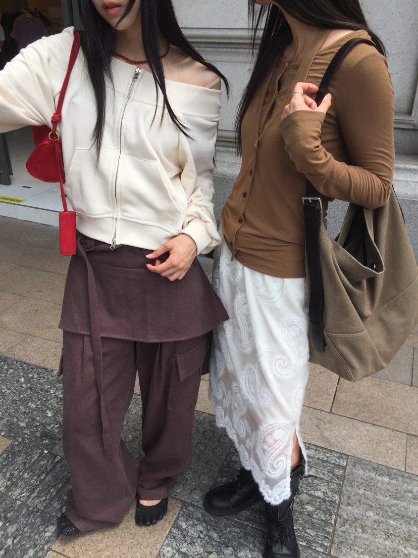 MURMUR韓國代購女裝新款休閑時尚熱賣人氣職業衛衣兔子拉鏈MURMUR衛衣