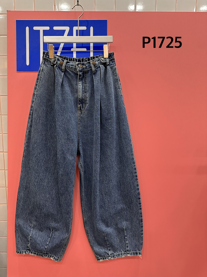 ITZEL韓國直郵女士新品真品時尚熱賣推薦休閑人氣職業牛仔褲ITZEL牛仔褲圖色1