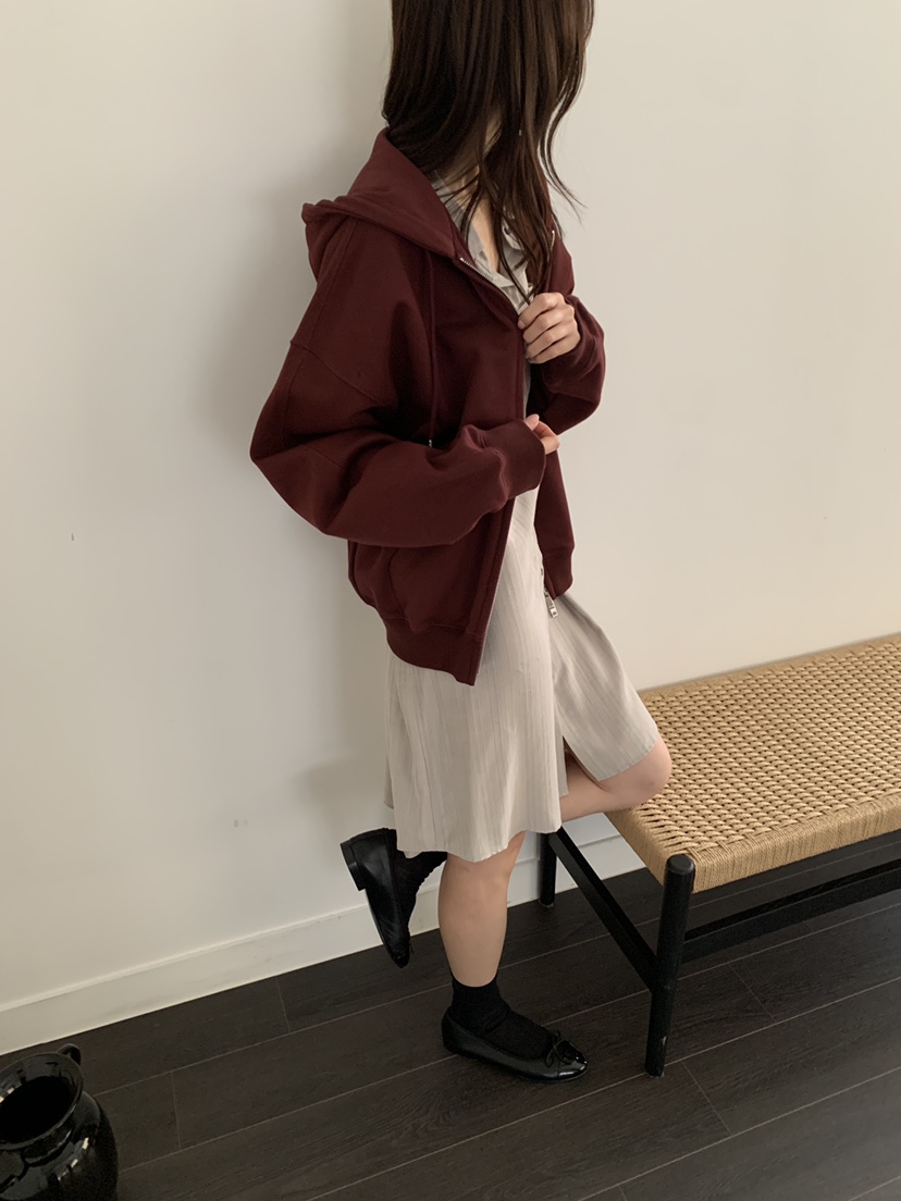 ATHEA韓國代購女裝新品時尚休閑真品人氣熱賣夾克連帽拉鏈衫ATHEA夾克