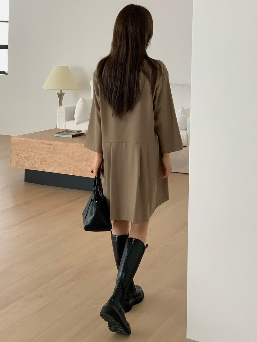 BINUS東大門直郵女裝新款真品推薦時尚熱賣休閑職業連衣裙BINUS連衣裙