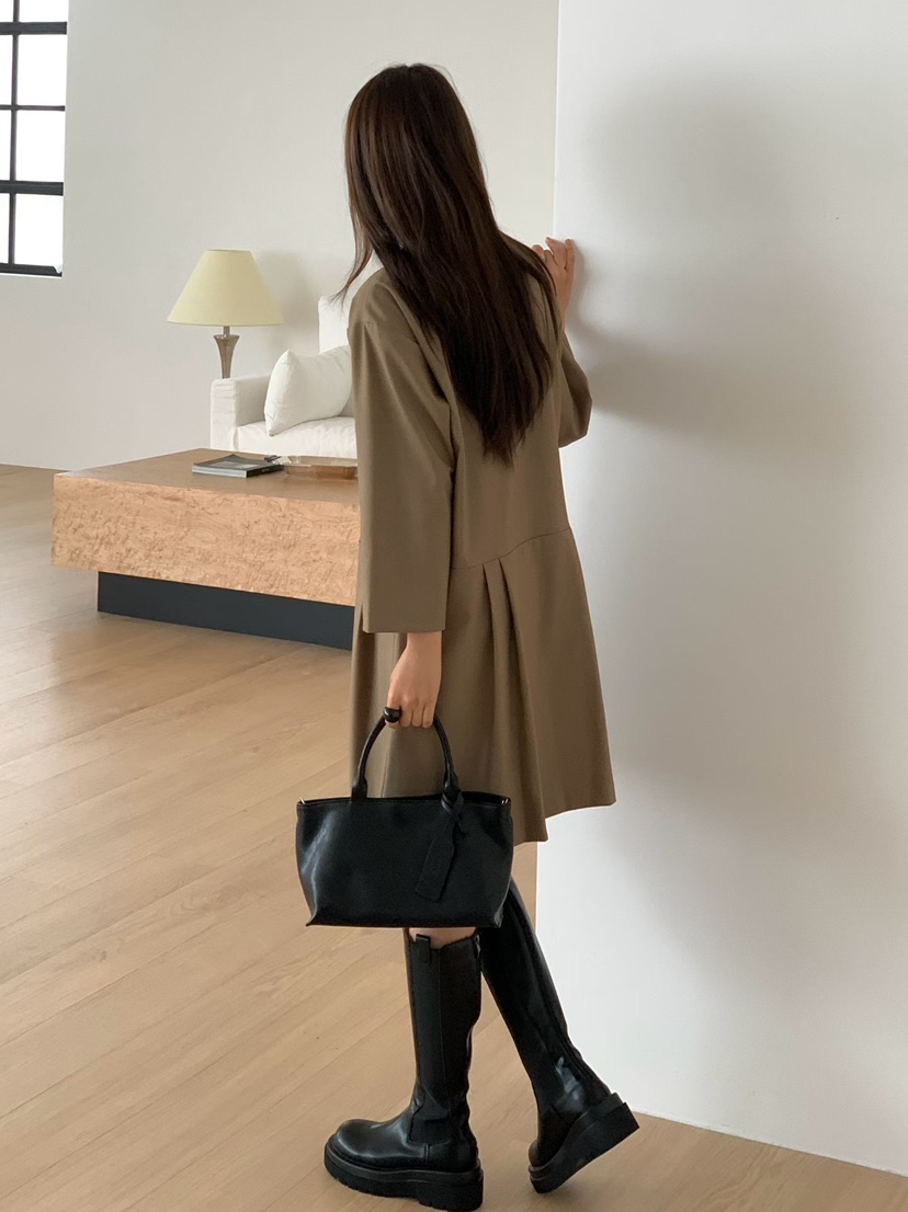 BINUS東大門直郵女裝新款真品推薦時尚熱賣休閑職業連衣裙BINUS連衣裙