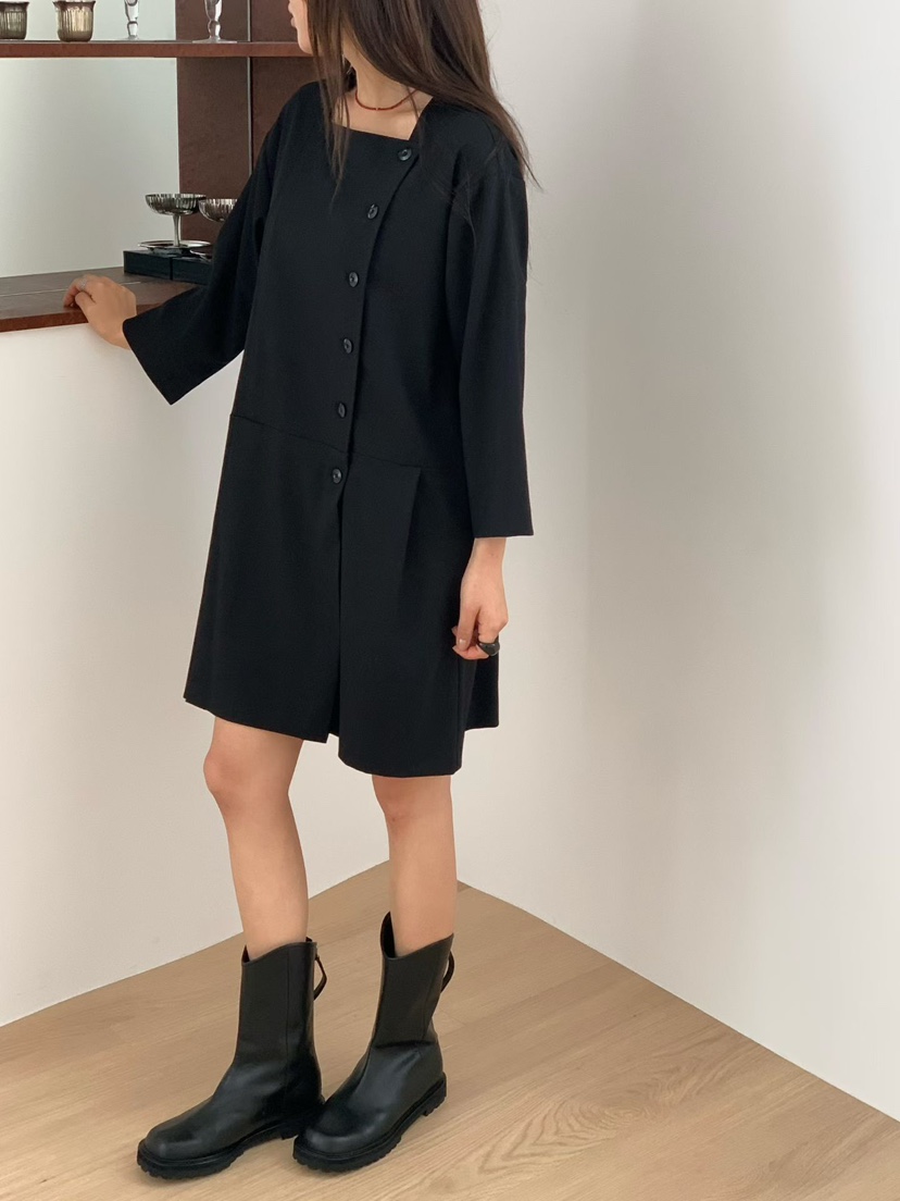 BINUS東大門直郵女裝新款真品推薦時尚熱賣休閑職業連衣裙BINUS連衣裙