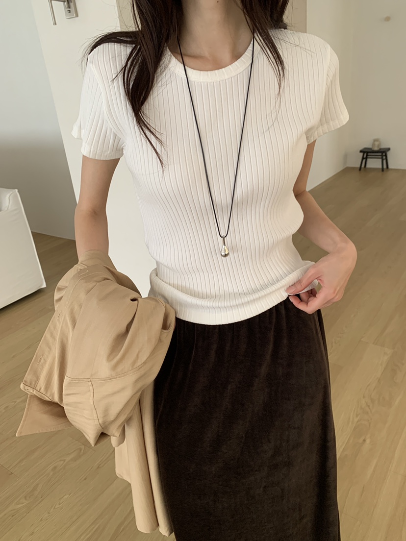 ATHEA東大門實拍女裝新款真品時尚職業推薦休閑人氣熱賣T恤ATHEAT恤圖色3