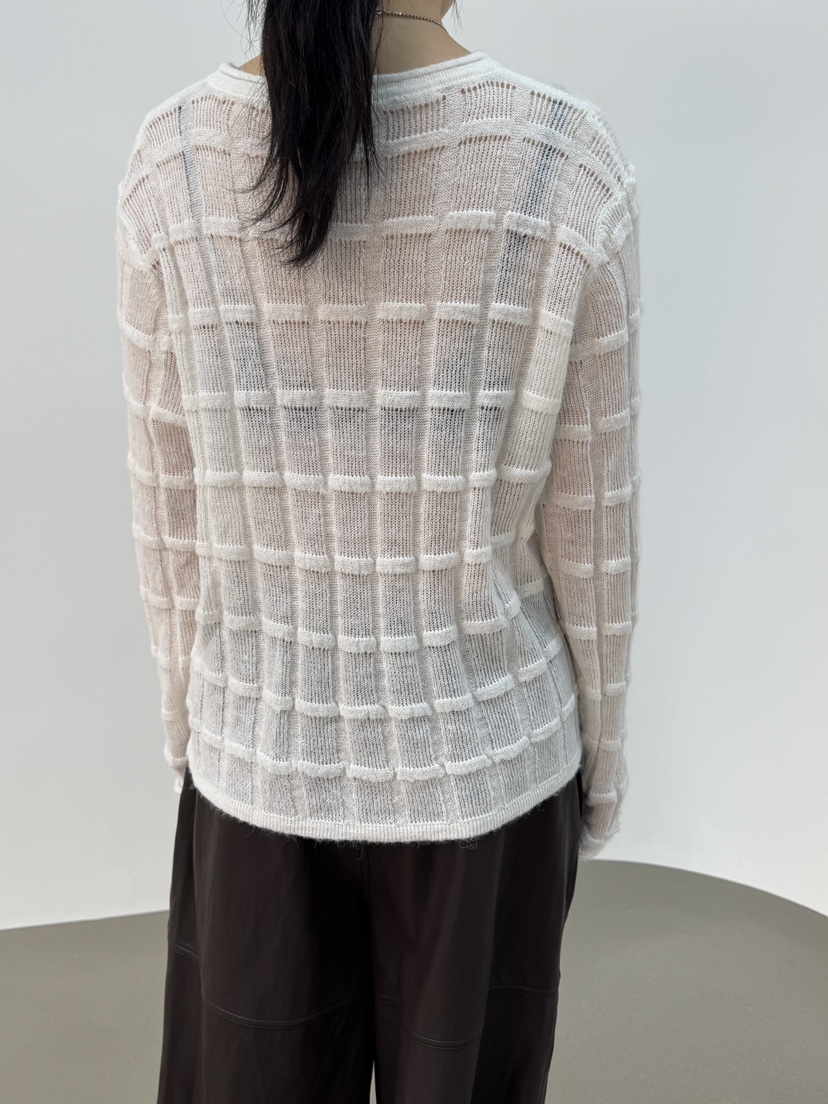LE ETOILE韓國直郵女裝新款推薦休閑職業真品針織衫透明Le etoile針織衫