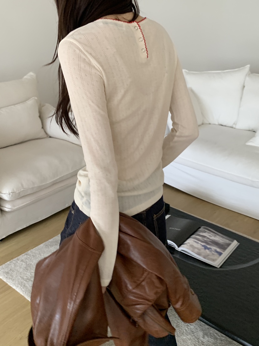 ATHEA東大門代購女士新款真品推薦職業人氣時尚長袖T恤鏤空ATHEA長袖T恤