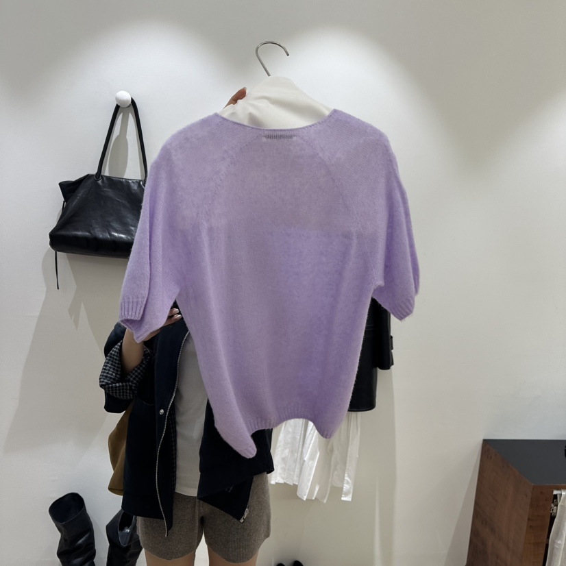 MYNAMEIS/AIME HOPE MAKE韓國直郵女士新品熱賣針織衫V領MYNAMEIS/AIME HOPE MAKE針織衫
