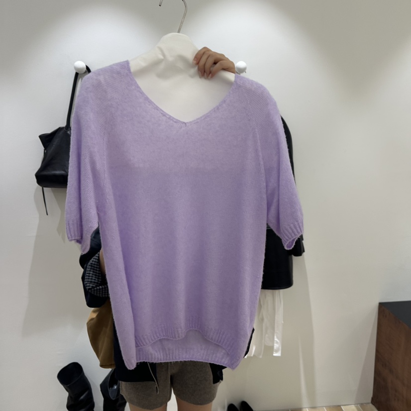 MYNAMEIS/AIME HOPE MAKE韓國直郵女士新品熱賣針織衫V領MYNAMEIS/AIME HOPE MAKE針織衫圖色3