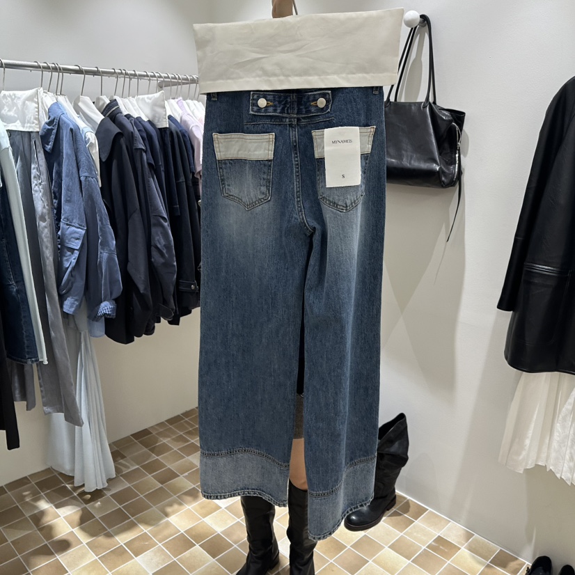 MYNAMEIS/AIME HOPE MAKE韓國直郵女士新品時尚牛仔褲MYNAMEIS/AIME HOPE MAKE牛仔褲