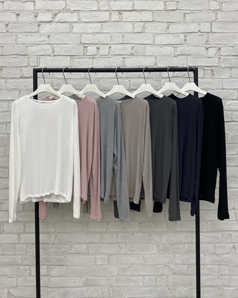 MUCH MORE/JACKPOT東大門實拍女裝新品職業休閑長袖T恤MUCH MORE/JACKPOT長袖T恤