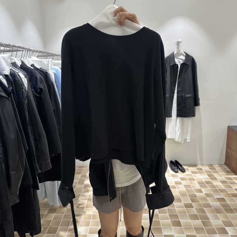 MYNAMEIS/AIME HOPE MAKE韓國直郵女士新品職業長袖T恤絲綢MYNAMEIS/AIME HOPE MAKE長袖T恤圖色2