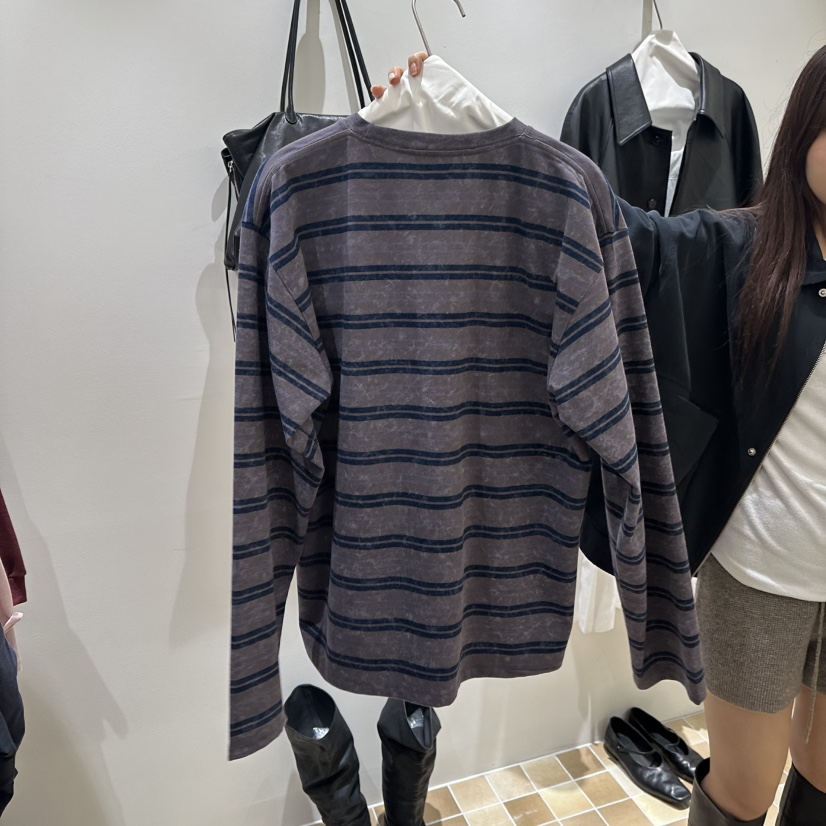 MYNAMEIS/AIME HOPE MAKE韓國直郵女士新款休閑長袖T恤MYNAMEIS/AIME HOPE MAKE長袖T恤