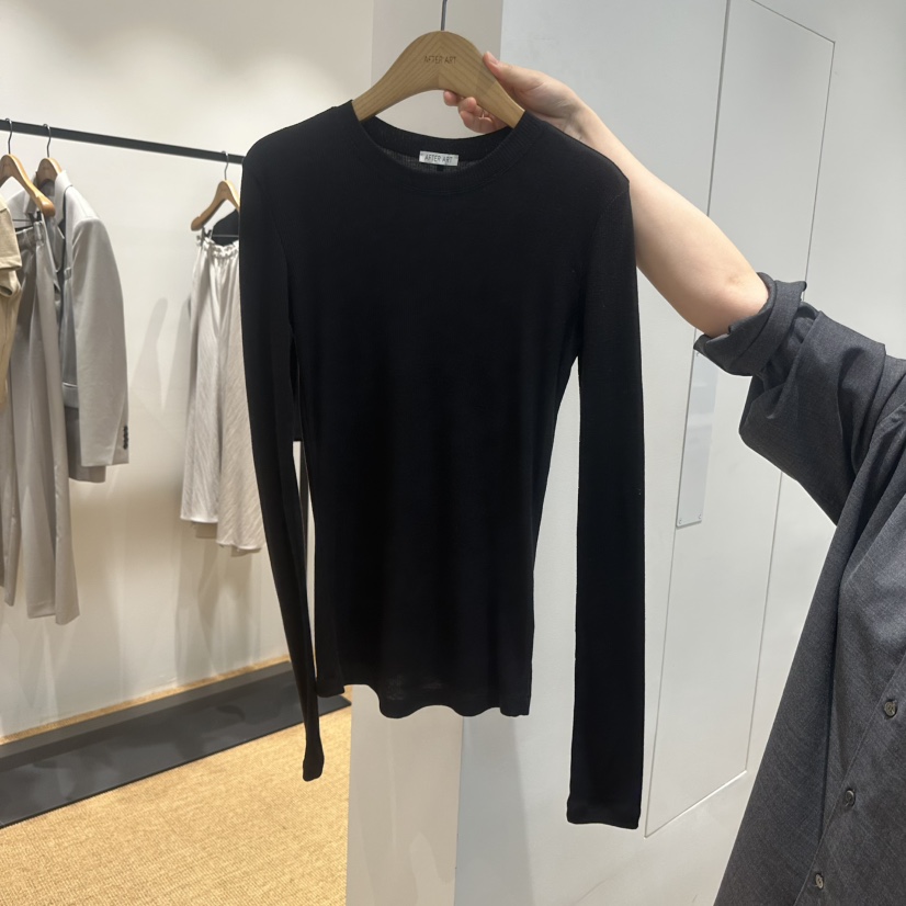 AFTER ART韓國直郵女裝新品真品推薦人氣熱賣休閑長袖T恤AFTER ART長袖T恤圖色3