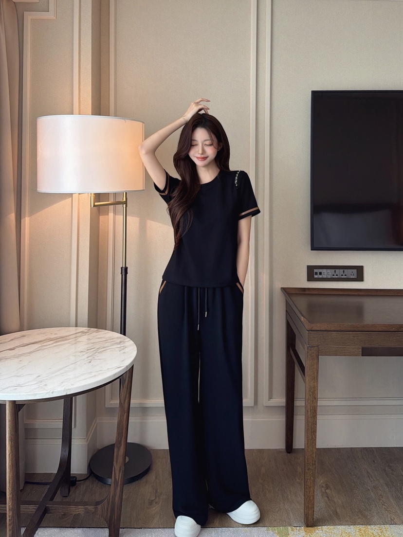 CLOTH東大門實拍女裝新款人氣時尚熱賣職業真品休閑褲皮革CLOTH休閑褲
